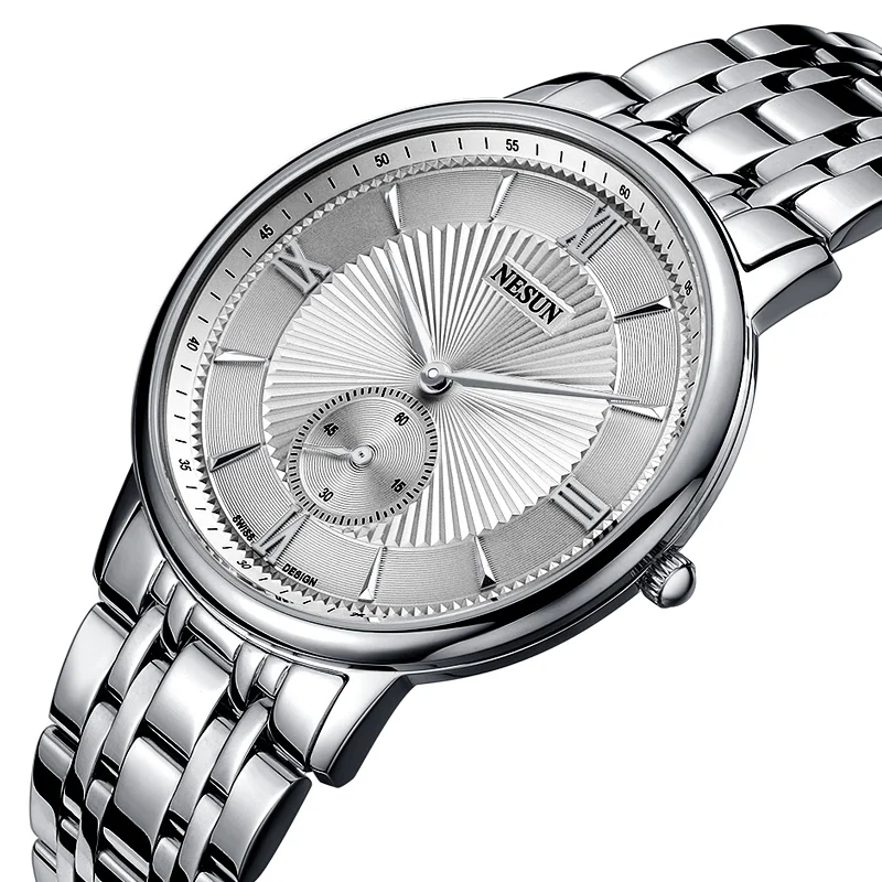 Nesun Switzerland Luxury Brand Watch Men Japan MIYOTA Quartz Movement Men's Watches Stainless Steel Waterproof clock N8501-SM1
Nesun Switzerland Luxury Brand Watch Men Japan MIYOTA Quartz Movement Men's Watches Stainless Steel Waterproof clock N8501-SM1