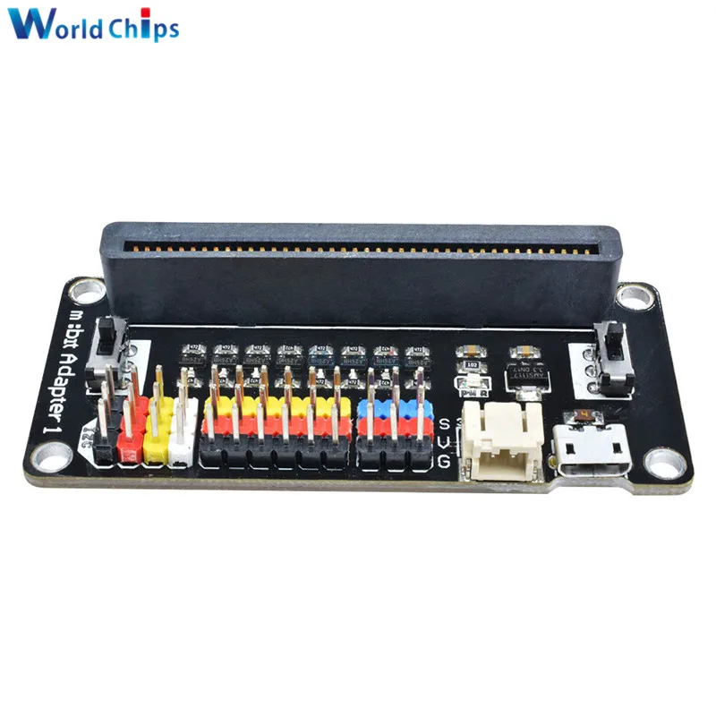 Плата расширения адаптер модуля датчика для BBC Micro:bit Microbit 3 5V преобразование IIC I2C