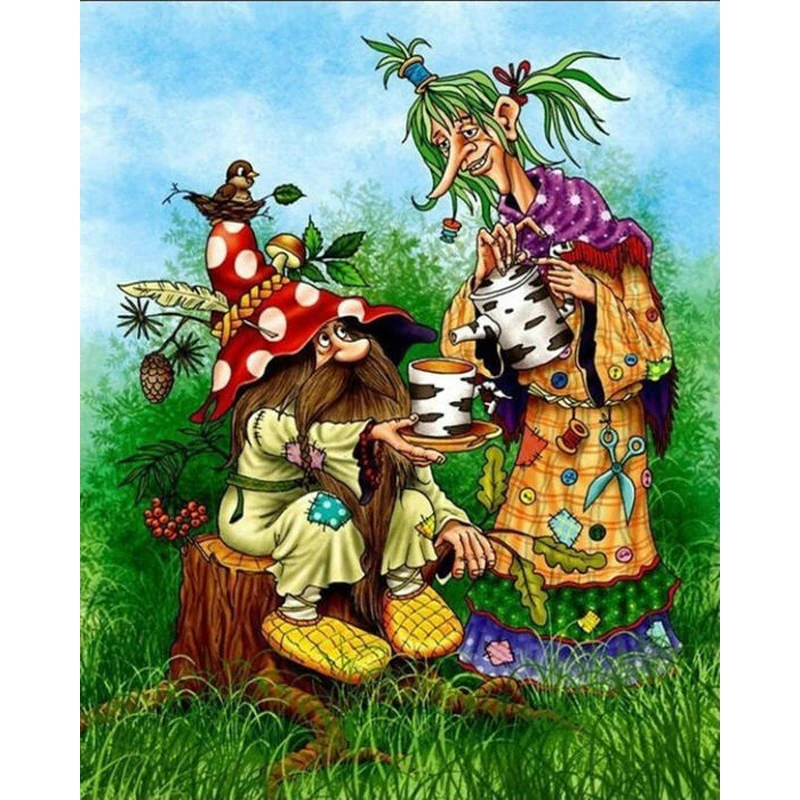 YIKEE diamond painting A dwarf couple,diamond embroidered,diamond painting hulk K518
YIKEE diamond painting A dwarf couple,diamond embroidered,diamond painting hulk K518
