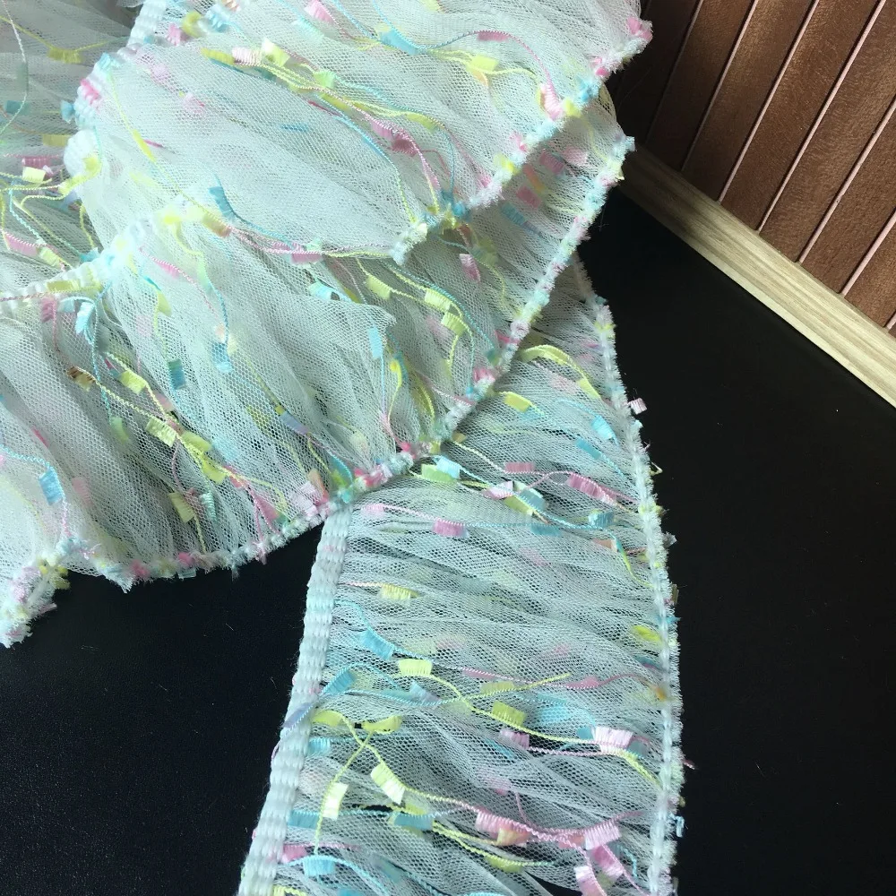 2 meter Handmade diy doll clothing tassel white macaron tassel trimming bjd baby clothes gauze skirt laciness 9cm wide
2 meter Handmade diy doll clothing tassel white macaron tassel trimming bjd baby clothes gauze skirt laciness 9cm wide