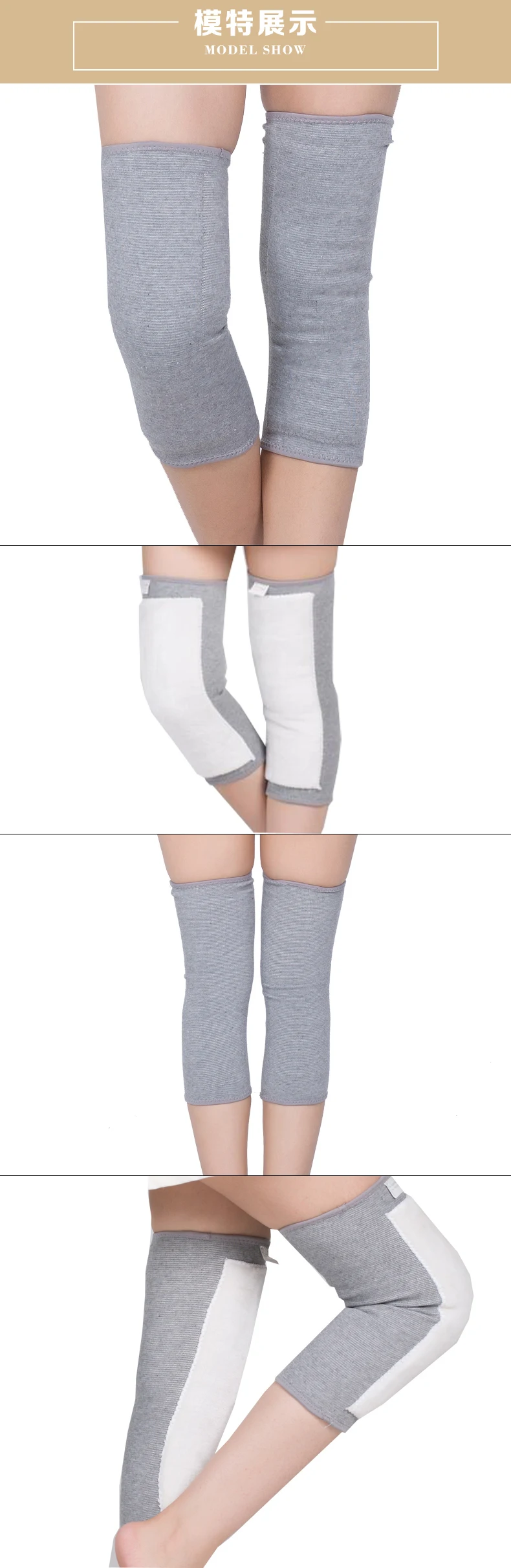 Wool to keep old man ms cashmere product warm winter thickening special knee in the elderly