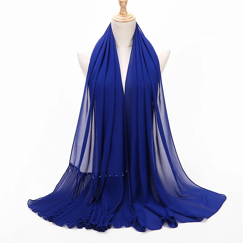Luxury Pearl Chiffon Crinkle Women Hijab Scarf Multicolor Crimping Long Inner Hijabs Female Muslim Abaya Turkish Headscarf Hat
Luxury Pearl Chiffon Crinkle Women Hijab Scarf Multicolor Crimping Long Inner Hijabs Female Muslim Abaya Turkish Headscarf Hat