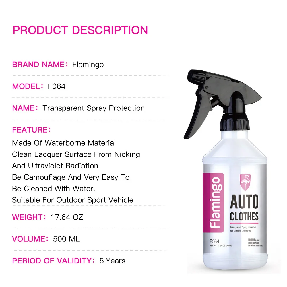 500ml Transparent Car Ceramic Coating Paint Auto Clothes Covering Film Suitable Spray Protection For Outdoor Sport 17.64 Oz
500ml Transparent Car Ceramic Coating Paint Auto Clothes Covering Film Suitable Spray Protection For Outdoor Sport 17.64 Oz