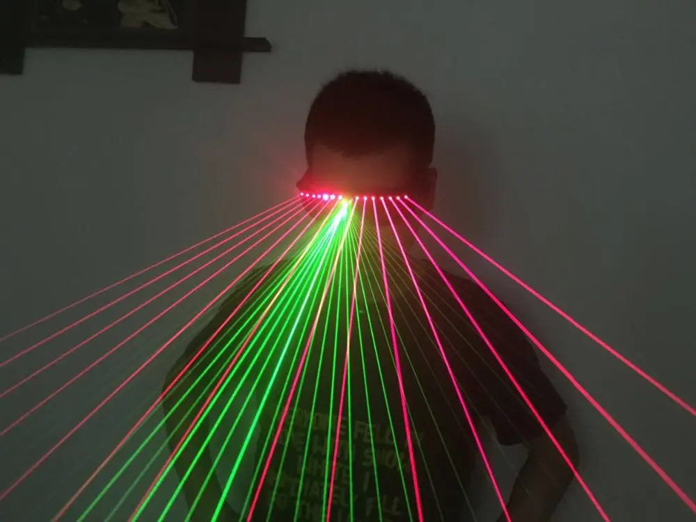 Double color laser glasses red laser glasses lines to more green glasses more than pure blue glow glasses club equipment
Double color laser glasses red laser glasses lines to more green glasses more than pure blue glow glasses club equipment