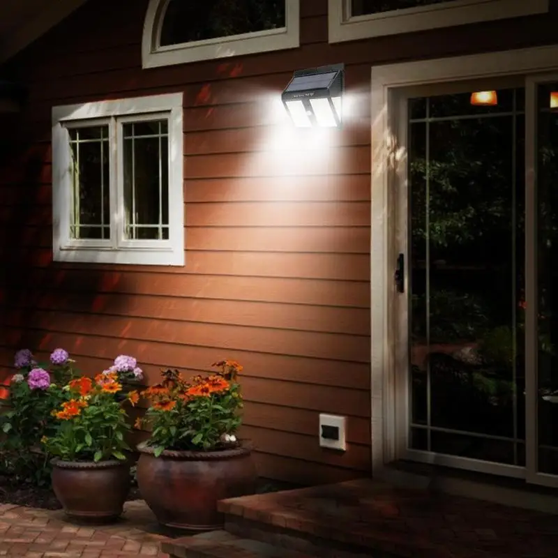 146LED Solar Motion Sensor Wall Lamp Outdoor Waterproof Yard Security Light Human Body Induction + Light Control Solar Light
146LED Solar Motion Sensor Wall Lamp Outdoor Waterproof Yard Security Light Human Body Induction + Light Control Solar Light