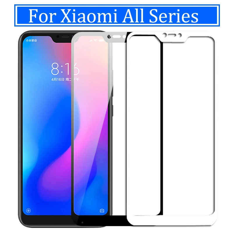 Полное покрытие redmi 7 6 s2 стекло note pro закаленное a2 lite защита для экрана xiomi 8 xiaomi 9 mi