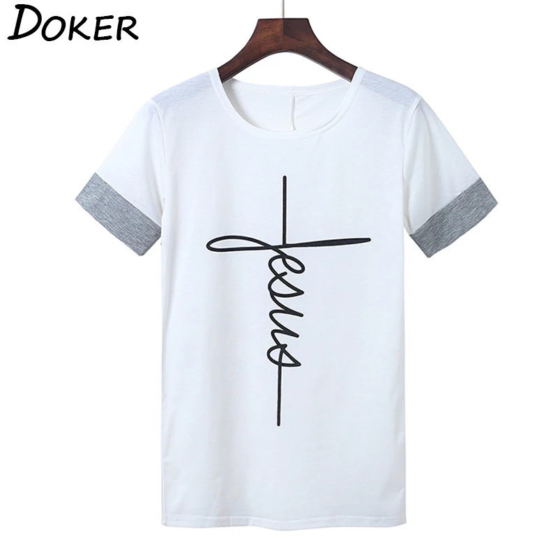 5XL Summer New Faith Cross Print T Shirt Women O-neck Patchwork Short Sleeve T Shirts Casual Tops Women Plus Size Tee Shirt
5XL Summer New Faith Cross Print T Shirt Women O-neck Patchwork Short Sleeve T Shirts Casual Tops Women Plus Size Tee Shirt