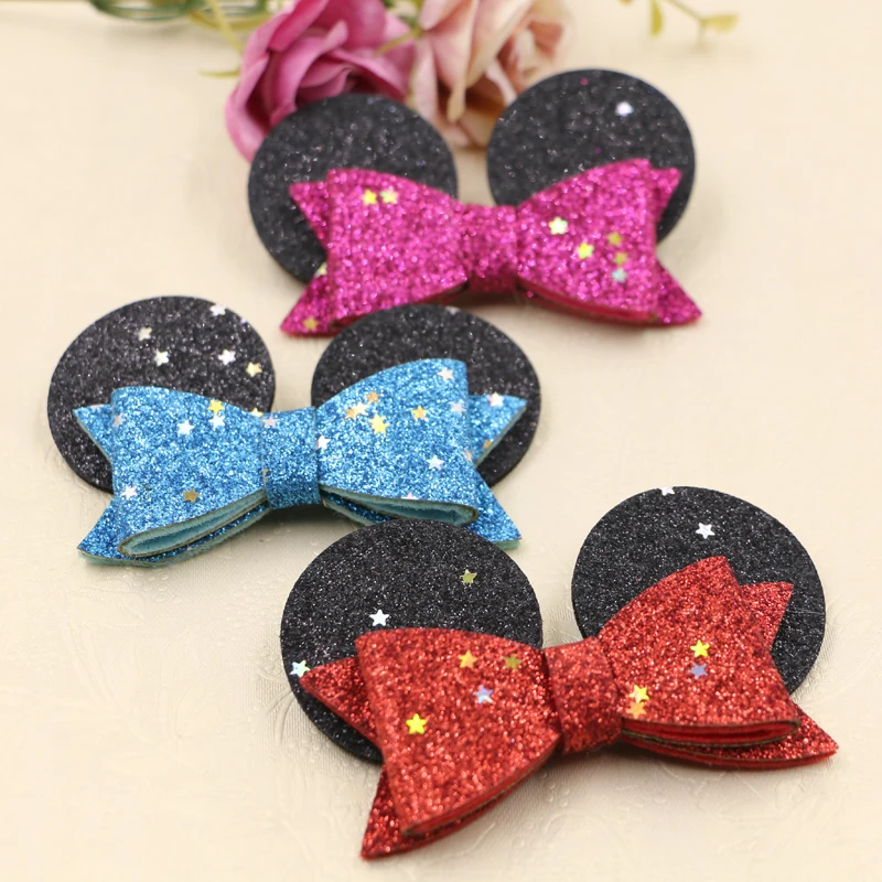 New Style Colorful Glitter decoration Animals Cartoon Bowknot Mouse Ear Shape Non-woven Felt Diy Jewelry Garments/Hair accessory
New Style Colorful Glitter decoration Animals Cartoon Bowknot Mouse Ear Shape Non-woven Felt Diy Jewelry Garments/Hair accessory
