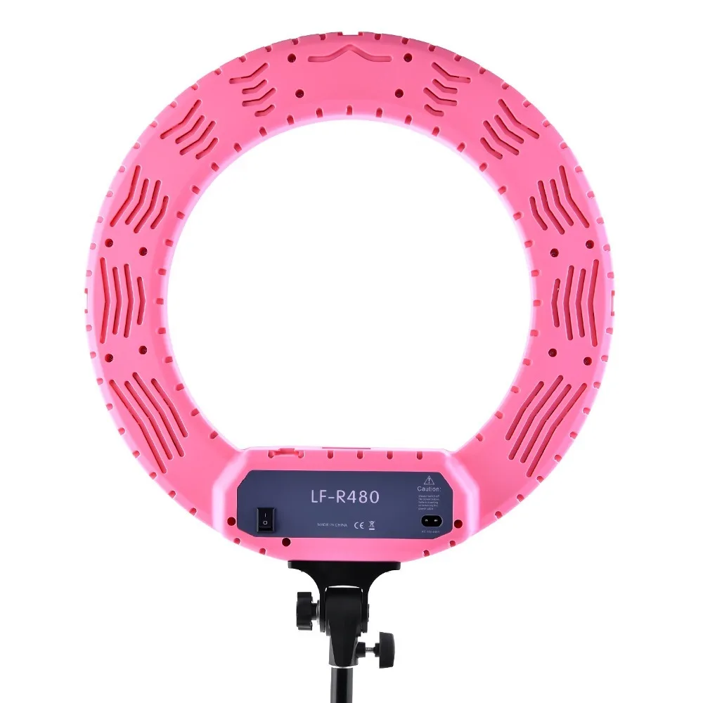 18 Inch 80W LF-R480 Dimmable Photography Ring Light 3200-5800k 480pcs Beads LED Light Ring + Light Stand Mirror For Phone Camera
18 Inch 80W LF-R480 Dimmable Photography Ring Light 3200-5800k 480pcs Beads LED Light Ring + Light Stand Mirror For Phone Camera