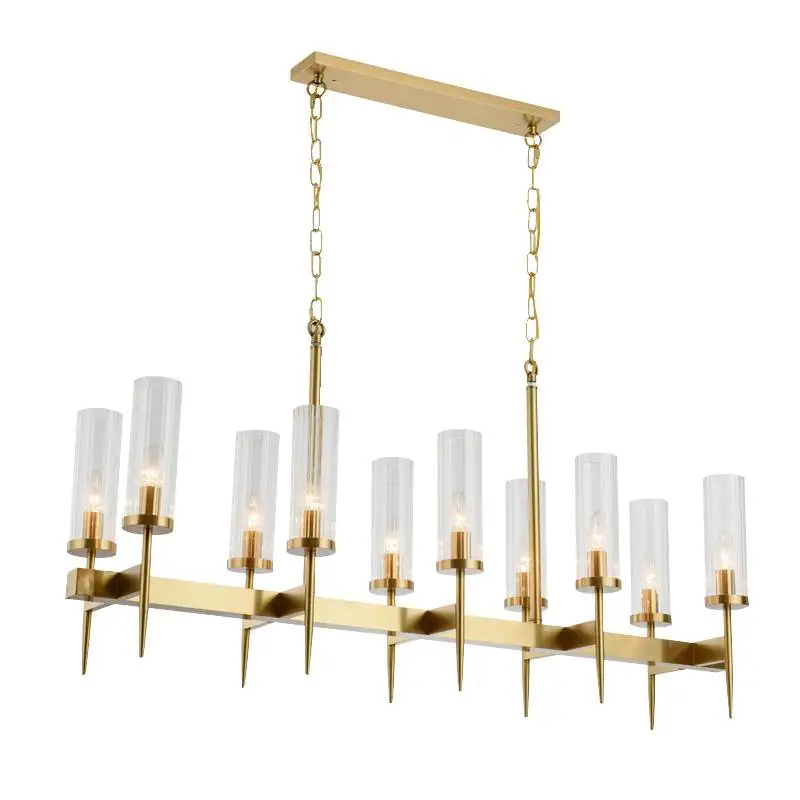 Rectangular Chandeliers Nordic Restaurant Blown Glass Hanging Lamps Modern Lighting Dining Room High Copper Chandelier Hotel
Rectangular Chandeliers Nordic Restaurant Blown Glass Hanging Lamps Modern Lighting Dining Room High Copper Chandelier Hotel