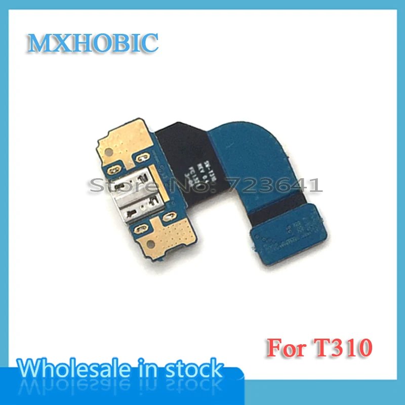 

MXHOBIC 10pcs/lot USB Charger Charging Port Flex Cable For Samsung Galaxy Tab 3 T310 T311 8.0 Dock Connector Replacement Parts