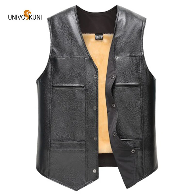 UNIVOS KUNI Colete Masculino, осенне-зимний брендовый мужской теплый кожаный повседневный жилет с v-образным вырезом, большие размеры, одежда для мужчин, ...
UNIVOS KUNI Colete Masculino, осенне-зимний брендовый мужской теплый кожаный повседневный жилет с v-образным вырезом, большие размеры, одежда для мужчин, ...