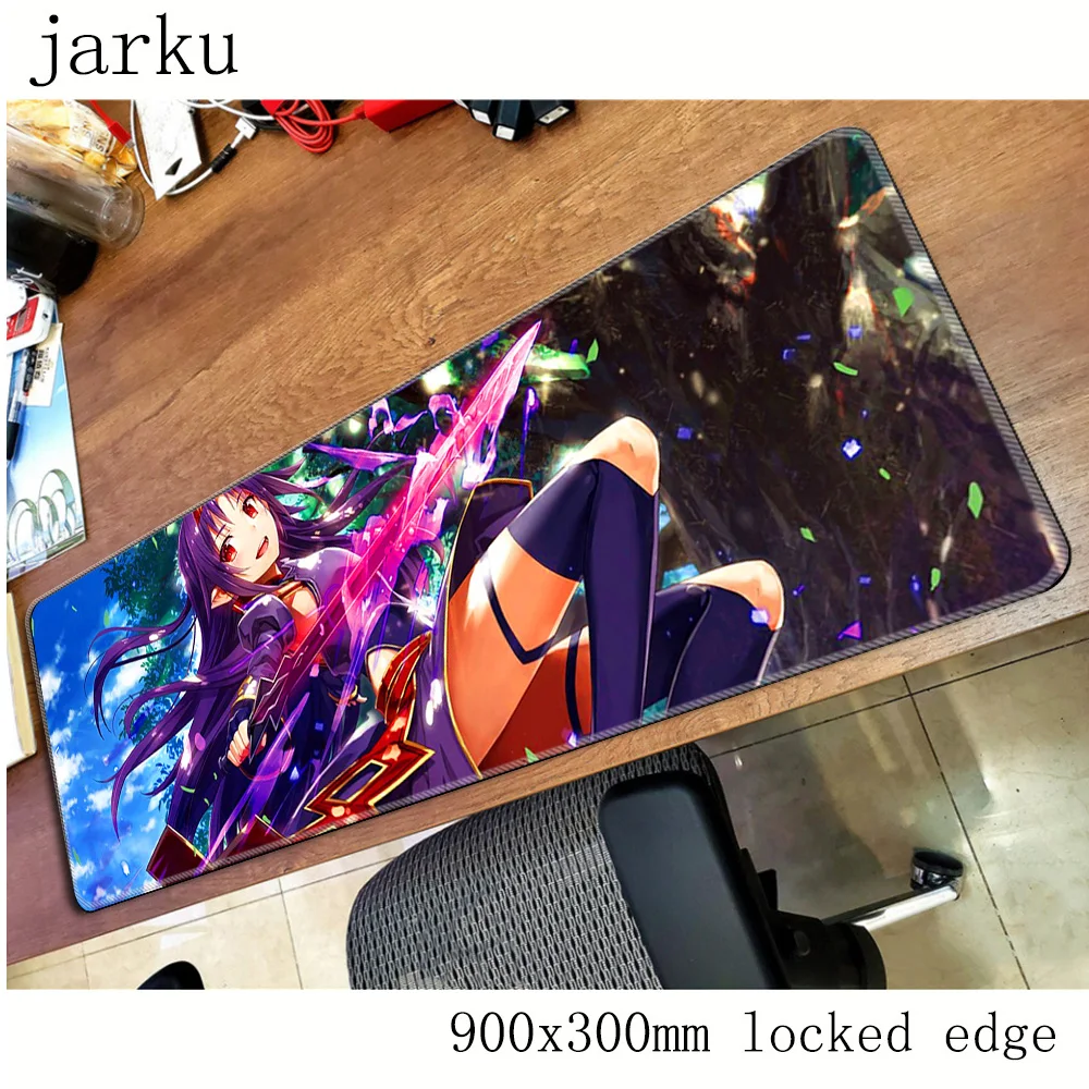 Sword Art Online mouse pad gamer 900x300mm notbook mouse mat large gaming mousepad end pad mouse PC desk padmouse accessories 
Sword Art Online mouse pad gamer 900x300mm notbook mouse mat large gaming mousepad end pad mouse PC desk padmouse accessories