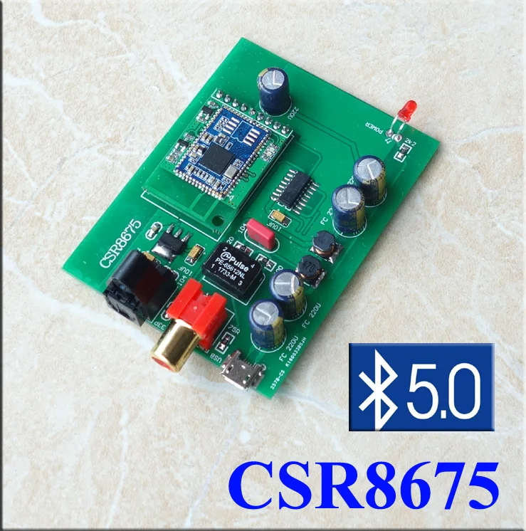 CSR8675 Bluetooth в коаксиальный оптоволоконный цифровой интерфейс APTX HDBluetooth 5,0
CSR8675 Bluetooth в коаксиальный оптоволоконный цифровой интерфейс APTX HDBluetooth 5,0