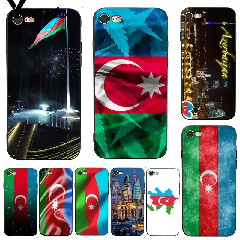 Чехол Yinuoda для iphone 7 6 X ретроспективный роскошный чехол с флагом azerbaian Buta iPhone 6X8 6s Plus