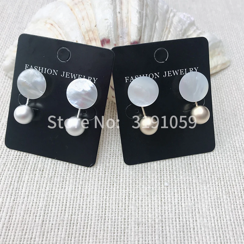 Contracted Round Shell Stud Drop Pearl Earring Hot Sell Office Woman Earring For Gift 3pairs
Contracted Round Shell Stud Drop Pearl Earring Hot Sell Office Woman Earring For Gift 3pairs