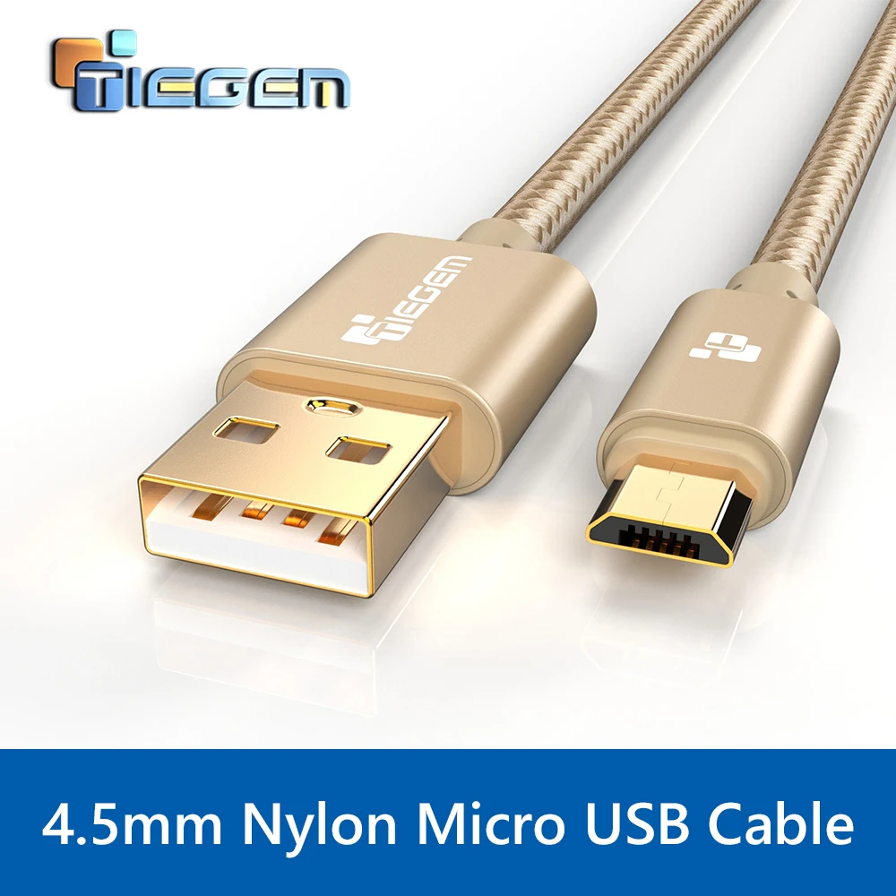 

Original Micro USB Cable,TIEGEM Fast Charging Mobile Phone USB Charger Cable 1/2/3M Data Sync Cable for Samsung HTC LG Android