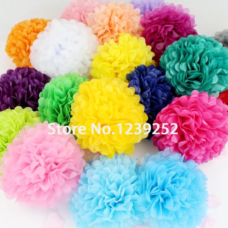 50 pcs 4 inch ( 10cm )Tissue Paper Pom Poms Paper Flower Balls Wedding Birthday New Year Christmas Party Decoration Paper Flower
50 pcs 4 inch ( 10cm )Tissue Paper Pom Poms Paper Flower Balls Wedding Birthday New Year Christmas Party Decoration Paper Flower