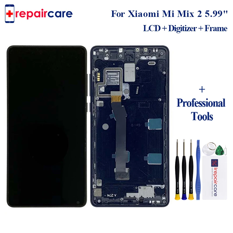 black white 2160x1080 5.99" For Xiaomi Mix 2 mix2 Mi Mix 2 Lcd screen Display+Touch panel digitizer free shipping
black white 2160x1080 5.99" For Xiaomi Mix 2 mix2 Mi Mix 2 Lcd screen Display+Touch panel digitizer free shipping