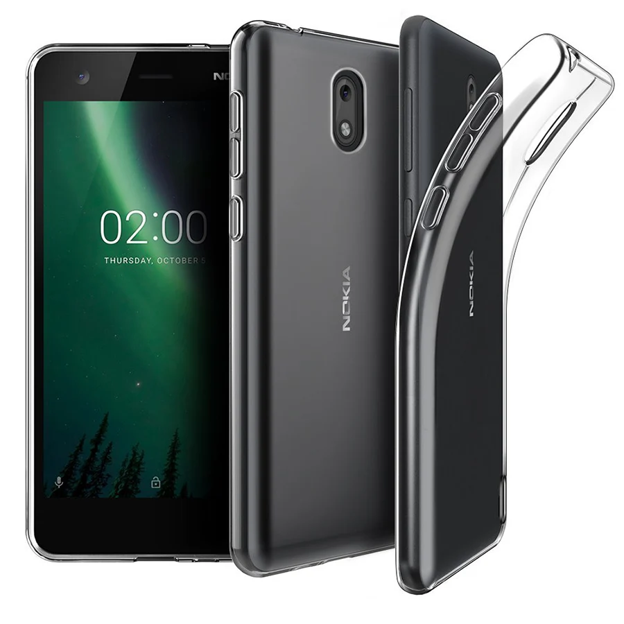 Оригинальный чехол для Nokia 2 1 5 3 X6 6 2018 7 plus 9 8 прозрачные мягкие тонкие чехлы из ТПУ