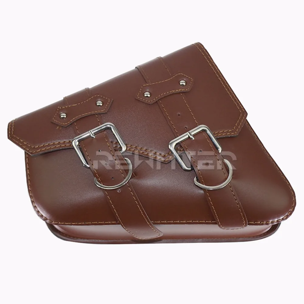 2xUniversal Motorcycle PU Leather Saddle bags Cruiser Side Storage Tool Pouches For Harley Sportster XL883 XL1200 Black/Brown
2xUniversal Motorcycle PU Leather Saddle bags Cruiser Side Storage Tool Pouches For Harley Sportster XL883 XL1200 Black/Brown
