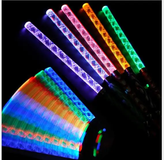 100pcs/lot Free Shipping 26cm Christmas Toys Led stick color changing led flash light glow stick magic wand
100pcs/lot Free Shipping 26cm Christmas Toys Led stick color changing led flash light glow stick magic wand