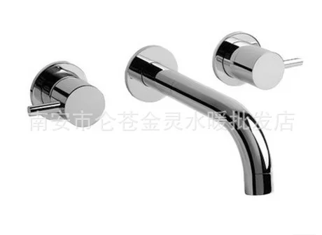 Full copper into the wall three holes basin hot and cold water faucet double conjoined 20CM faucet wash basin faucet wash hands
Full copper into the wall three holes basin hot and cold water faucet double conjoined 20CM faucet wash basin faucet wash hands