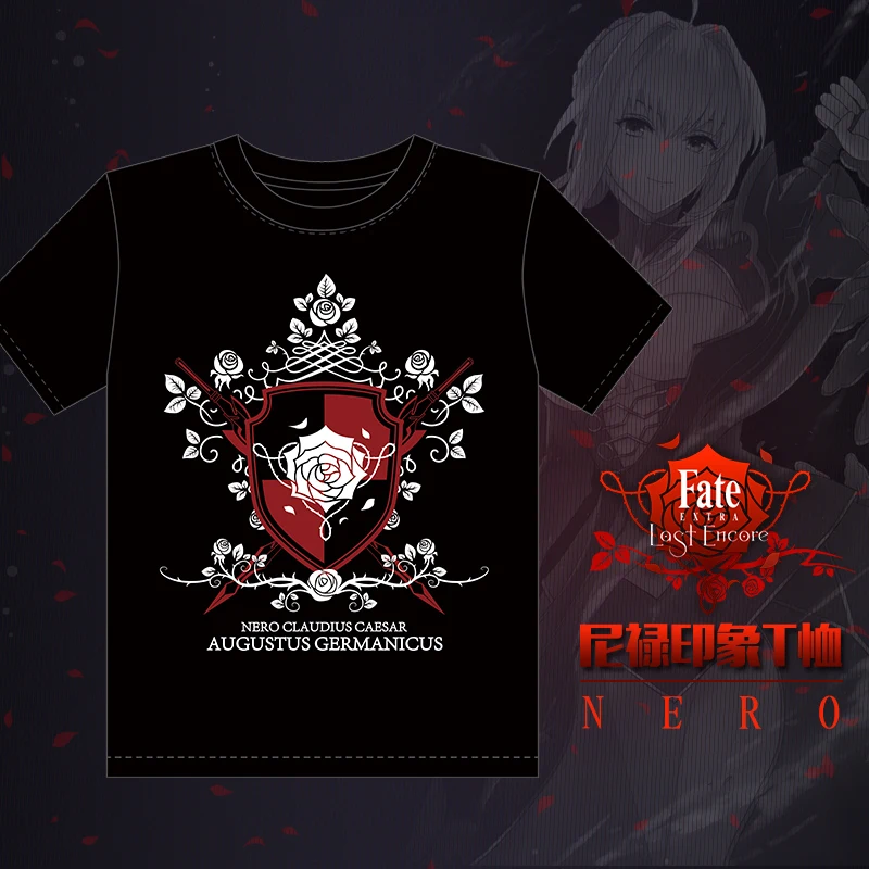 Футболка унисекс из серии Fate Nero с аниме, летняя рубашка с коротким рукавом с узором, впечатления, топы, хороший рисунок, цвет черный 1
Футболка унисекс из серии Fate Nero с аниме, летняя рубашка с коротким рукавом с узором, впечатления, топы, хороший рисунок, цвет черный 1
