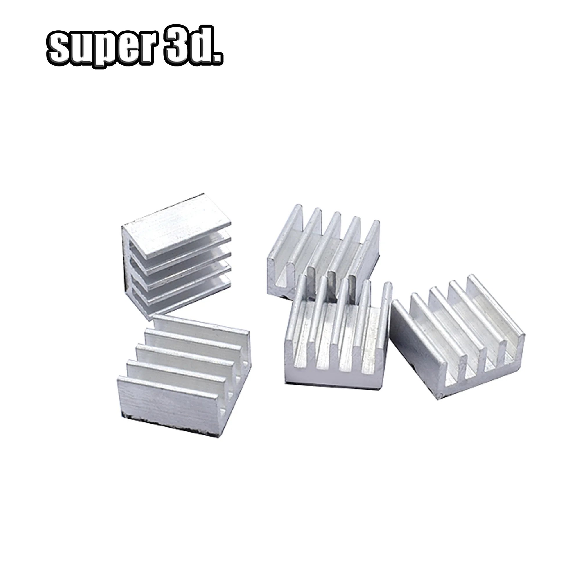 5/10pcs Stepper Driver A4988 Heatsink Aluminum Silver Heat Sink For 3D Printer Multiple options
5/10pcs Stepper Driver A4988 Heatsink Aluminum Silver Heat Sink For 3D Printer Multiple options