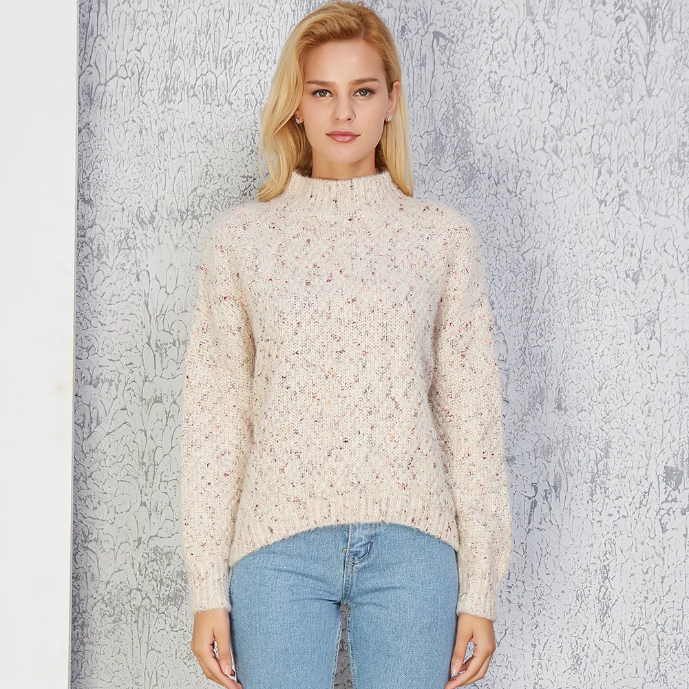 2018 Computer Knitted Turtleneck Full Long Solid Rushed Poncho Women Sweaters And Pullovers New Pattern Sweater Flower Knitting
2018 Computer Knitted Turtleneck Full Long Solid Rushed Poncho Women Sweaters And Pullovers New Pattern Sweater Flower Knitting