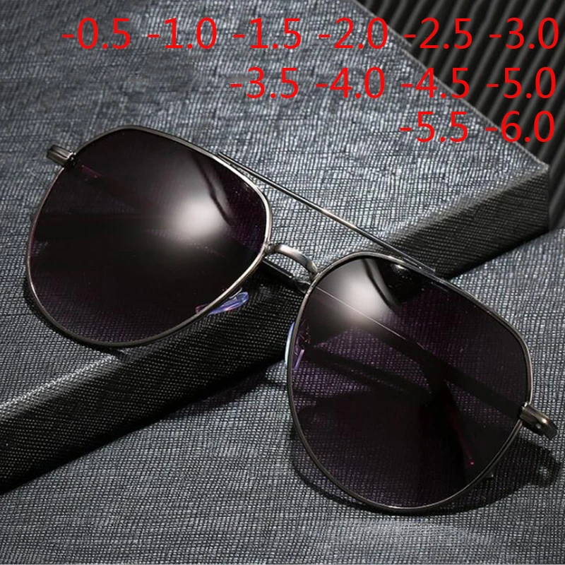 Очки для близорукости Diopter SPH 0 5 1 2 3 4 6 очки мужские и женские|Мужские
