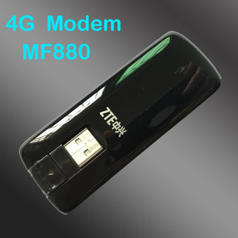 Разблокированный usb модем ZTE mf880 + 4g 4G LTE Dongle FDD 800/2600 TDD 2300/2600 pk MF831 mf821 mf823 e392 e398|4g lte