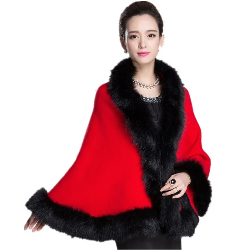 new Winter Womens Leather Grass Fox Fur vest Collar poncho with fur Wedding Dress Shawl Cape Lady Wool Vest Fur Coat
new Winter Womens Leather Grass Fox Fur vest Collar poncho with fur Wedding Dress Shawl Cape Lady Wool Vest Fur Coat