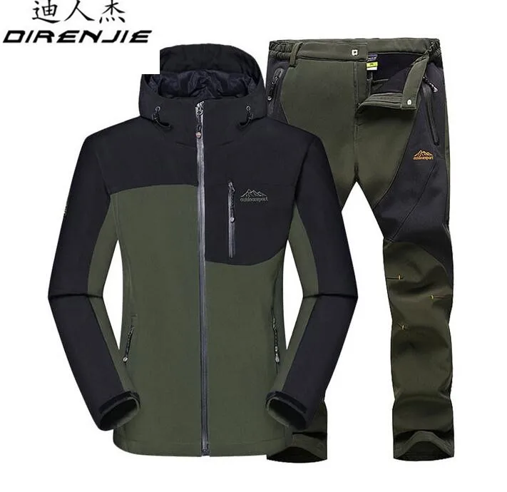 Winter Male Warm Sets Outdoor Jacket Hiking Camping Sports Waterproof Windproof Skiing Jackets +Pants 2Pcs Men Sportswear Suit
Winter Male Warm Sets Outdoor Jacket Hiking Camping Sports Waterproof Windproof Skiing Jackets +Pants 2Pcs Men Sportswear Suit