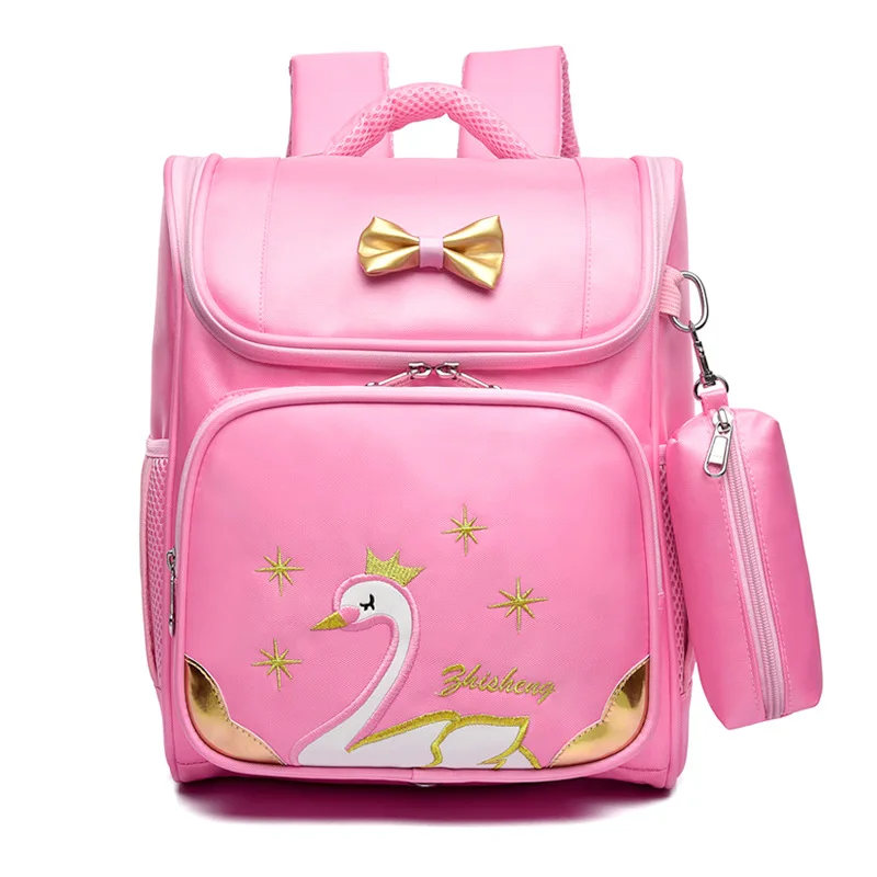 Orthopedic Girls School Bags Swan Backpacks Children 6-9Y Primary School Backpack Girls Princess Pink Knapsack mochila escolar
Orthopedic Girls School Bags Swan Backpacks Children 6-9Y Primary School Backpack Girls Princess Pink Knapsack mochila escolar
