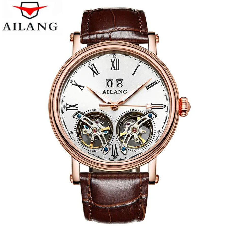 Fashion Watch Men Double Tourbillon Mechanical Military Casual Watches Men's Wristwatch Army Waterproof Clock Men Leather Hour
Fashion Watch Men Double Tourbillon Mechanical Military Casual Watches Men's Wristwatch Army Waterproof Clock Men Leather Hour
