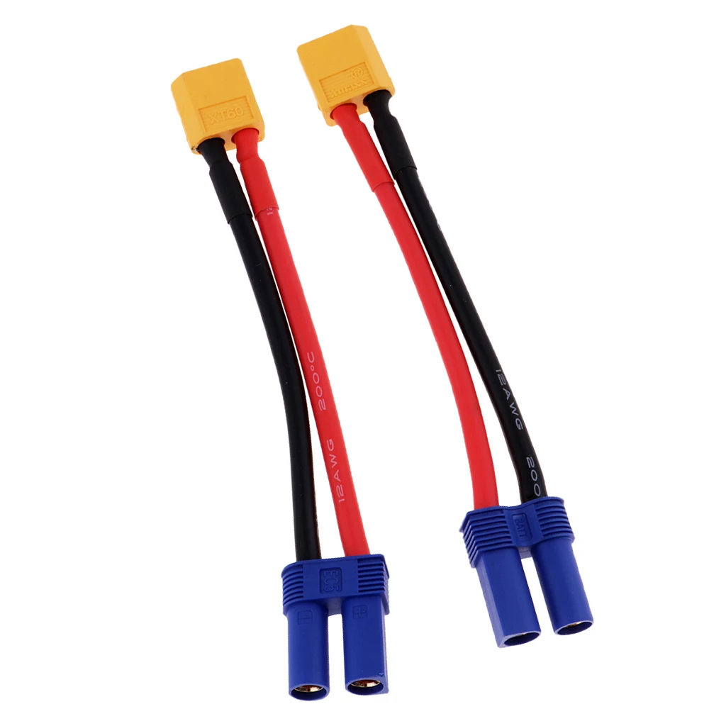 135mm Power Cable Wire Connetor XT60 Female Plug To EC5 Male Plug Adapter Connector For RC Model Toys
135mm Power Cable Wire Connetor XT60 Female Plug To EC5 Male Plug Adapter Connector For RC Model Toys