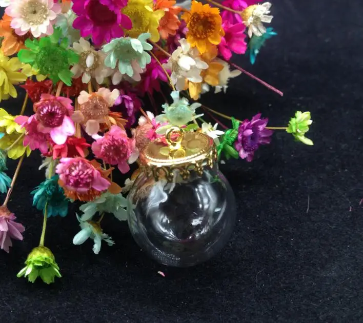 100sets/lot 20*12mm Glass globe with crown tary glass vial pendant DIY glass bottle dome cover necklace pendants jewelry charms
100sets/lot 20*12mm Glass globe with crown tary glass vial pendant DIY glass bottle dome cover necklace pendants jewelry charms