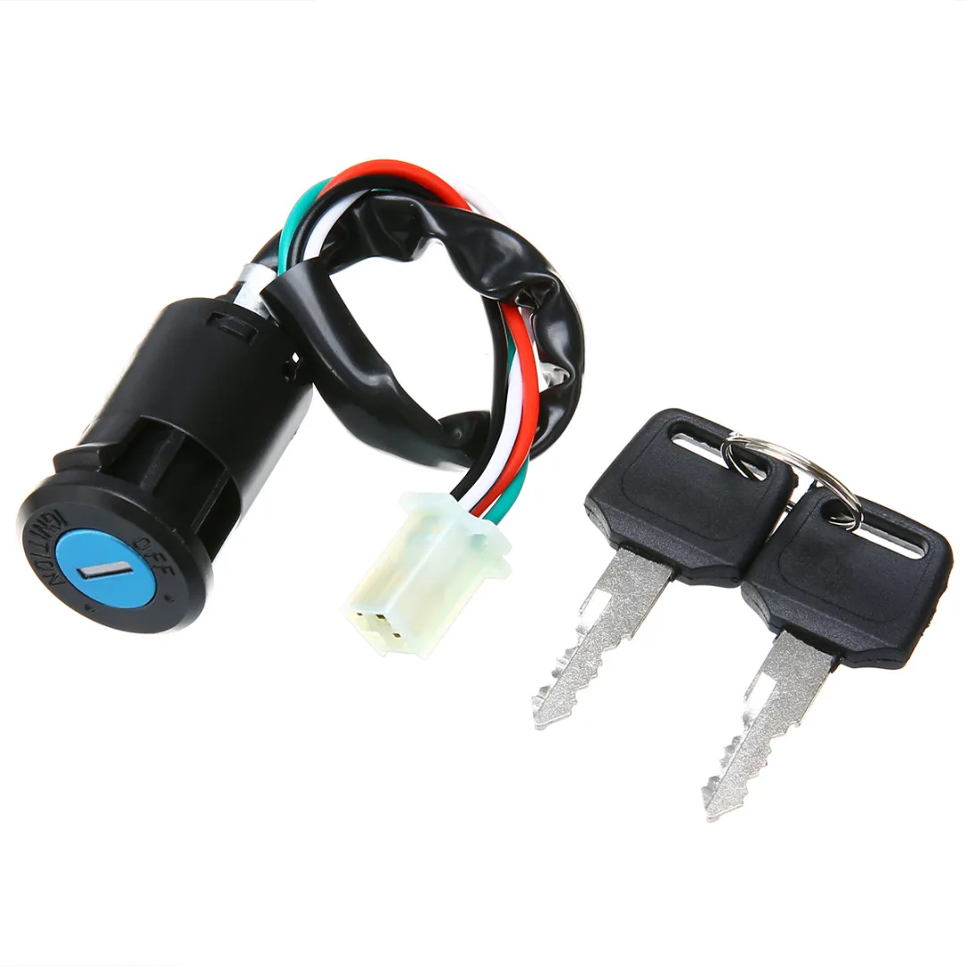 1pcs 4 Wire Ignition Key Switch Motorcycle Ignition Switch Lock Key Dirt Bike ATV Part for Honda for Suzuki for Yamaha
1pcs 4 Wire Ignition Key Switch Motorcycle Ignition Switch Lock Key Dirt Bike ATV Part for Honda for Suzuki for Yamaha