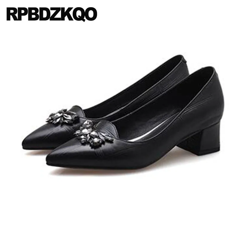 Prom Black Slip On Pointed Toe High Heels Rhinestone Pumps Evening Block 2021 Medium Size 4 34 Party Crystal Dress Shoes Women
Prom Black Slip On Pointed Toe High Heels Rhinestone Pumps Evening Block 2021 Medium Size 4 34 Party Crystal Dress Shoes Women