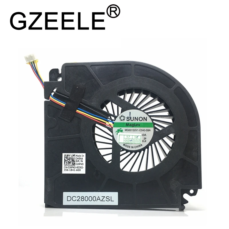 Новый вентилятор охлаждения процессора GZEELE для ноутбука Dell Precision M6700 26PND 026PND
Новый вентилятор охлаждения процессора GZEELE для ноутбука Dell Precision M6700 26PND 026PND
