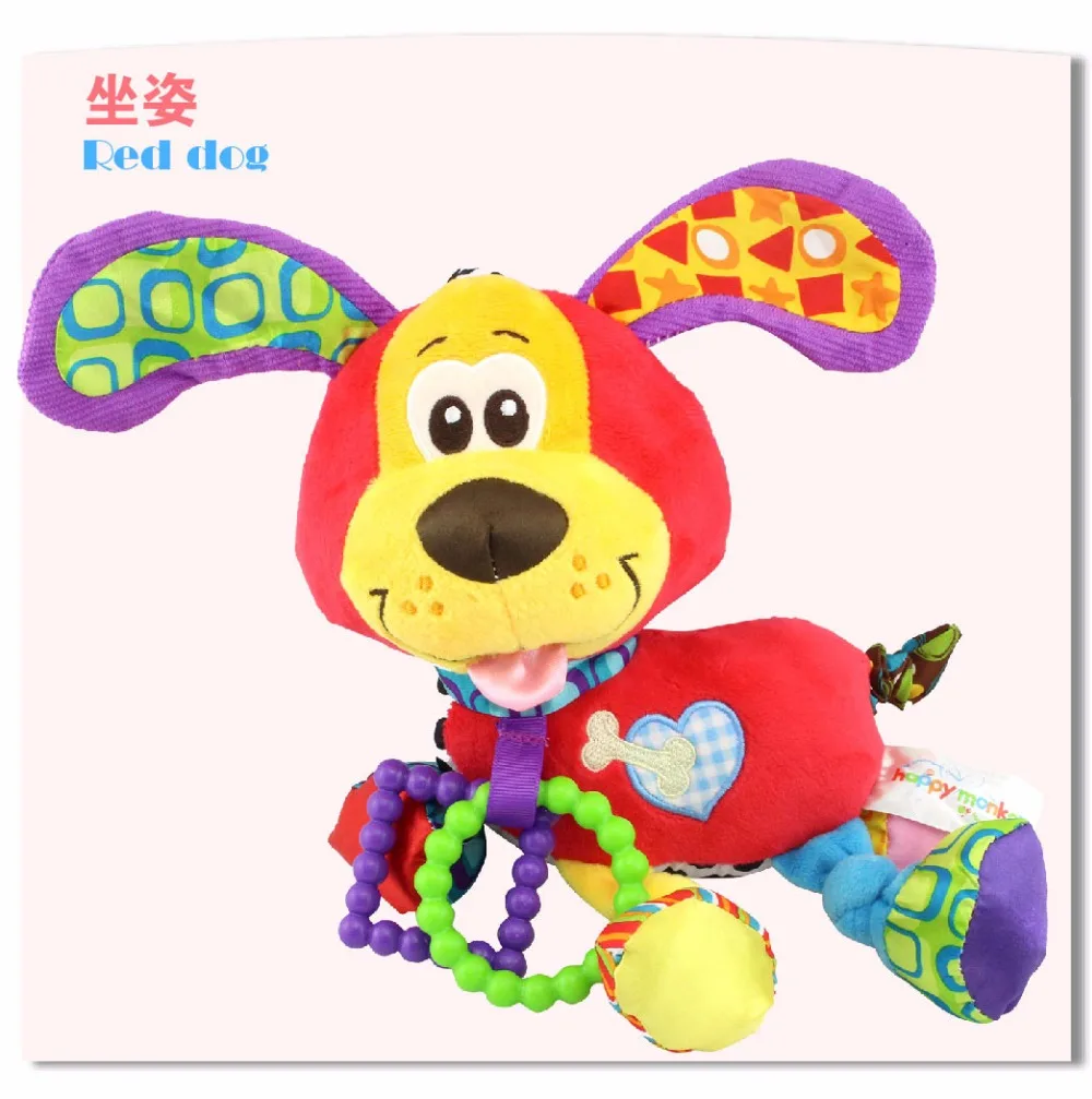 Happy Monkey Baby Bed stroller Hanging Dog Plush vibration Toy Rattle Teether newborn baby Multifunction Educational Toy
Happy Monkey Baby Bed stroller Hanging Dog Plush vibration Toy Rattle Teether newborn baby Multifunction Educational Toy