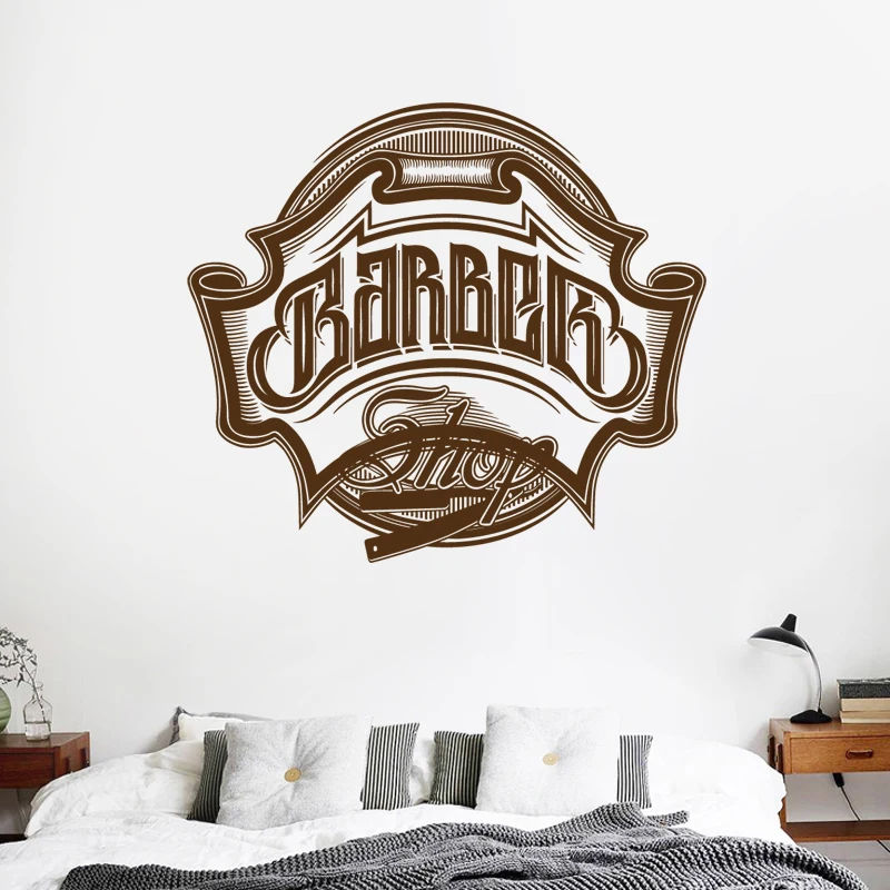 Barber Shop Sticker Chop Bread Decal Haircut Shavers Posters Vinyl Wall Art Decals Decor Windows Decoration Mural Ml007
Barber Shop Sticker Chop Bread Decal Haircut Shavers Posters Vinyl Wall Art Decals Decor Windows Decoration Mural Ml007
