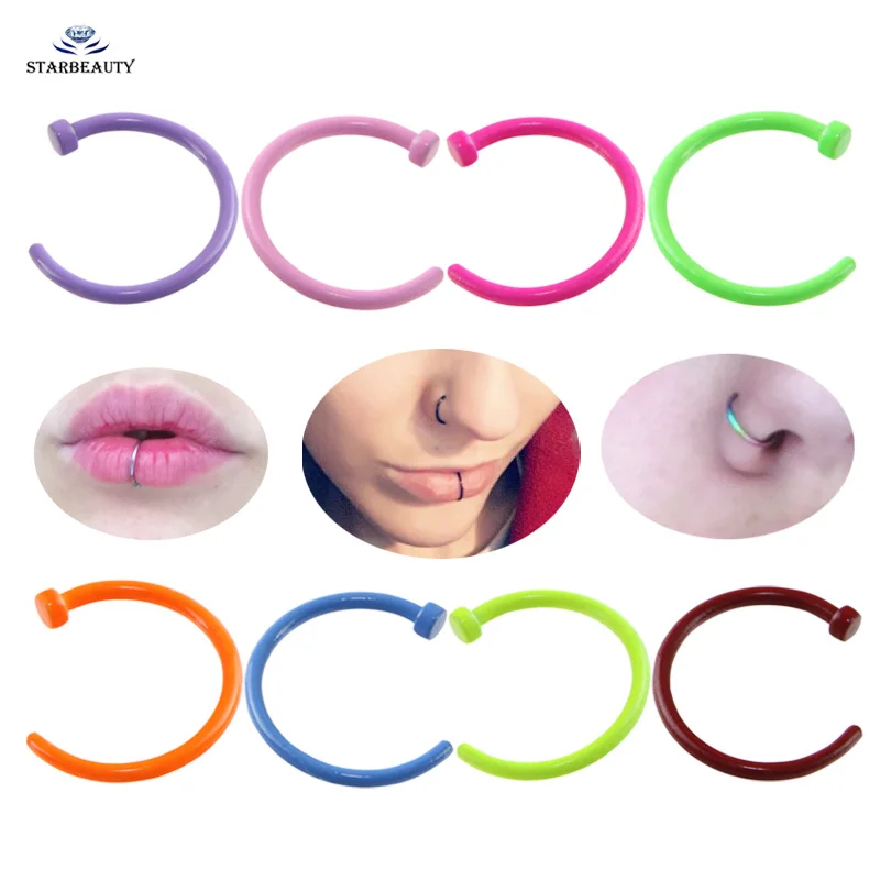 ФЛУОРЕСЦЕНТНОЕ кольцо-клипса для носа, ювелирное изделие для пирсинга ноздрей, губ, Козелка, завитка ушной раковины, тела, 2 шт., 1.0x 6/8/10 мм, 18 г
ФЛУОРЕСЦЕНТНОЕ кольцо-клипса для носа, ювелирное изделие для пирсинга ноздрей, губ, Козелка, завитка ушной раковины, тела, 2 шт., 1.0x 6/8/10 мм, 18 г