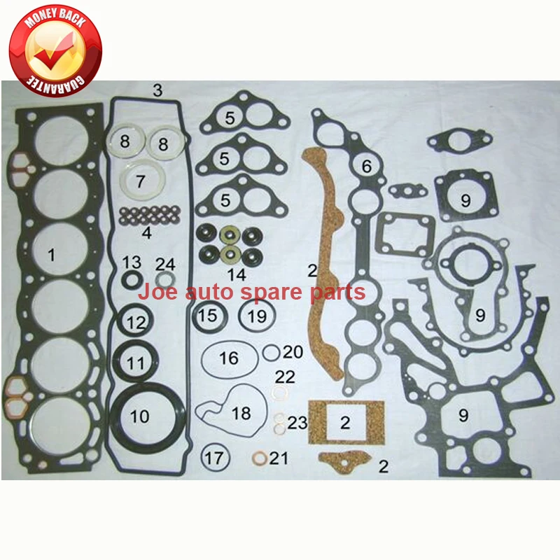 1GE 1GEU Engine Full gasket SET kit for toyota CRESSIDA (X6) 2.0L 2.0 GLI 1988cc 82-84 04111-70013 04111-70016 04111-70010
1GE 1GEU Engine Full gasket SET kit for toyota CRESSIDA (X6) 2.0L 2.0 GLI 1988cc 82-84 04111-70013 04111-70016 04111-70010