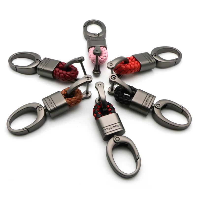 Car keychain Horseshoe buckle Key chain Hand Woven Car Key Holder Key Rings llavero moto Metal keyfobs keyring
Car keychain Horseshoe buckle Key chain Hand Woven Car Key Holder Key Rings llavero moto Metal keyfobs keyring