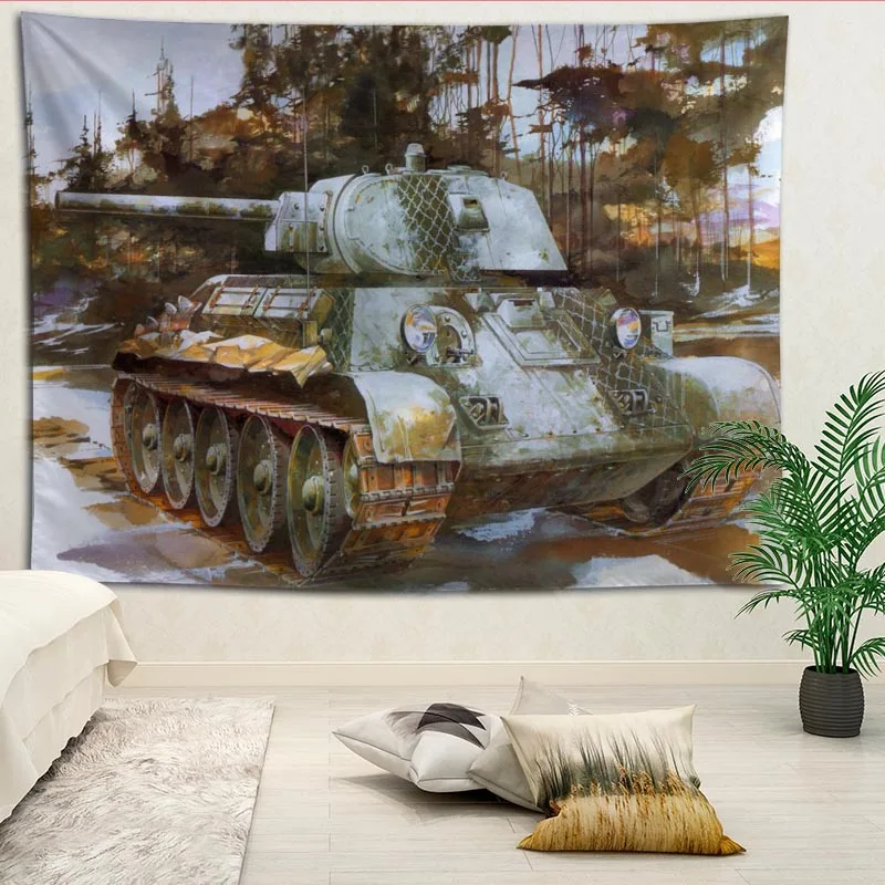 Custom Tank Living room decoration tapestry sofa beach mat background wall hanging cloth tapestries More size
Custom Tank Living room decoration tapestry sofa beach mat background wall hanging cloth tapestries More size