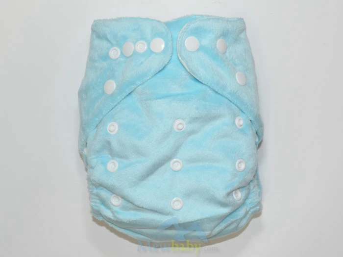 Plain Minky Baby Nappy Cover Washable Reuseable Cloth Diapers Fits For Four Seasons FCS11 | Мать и ребенок