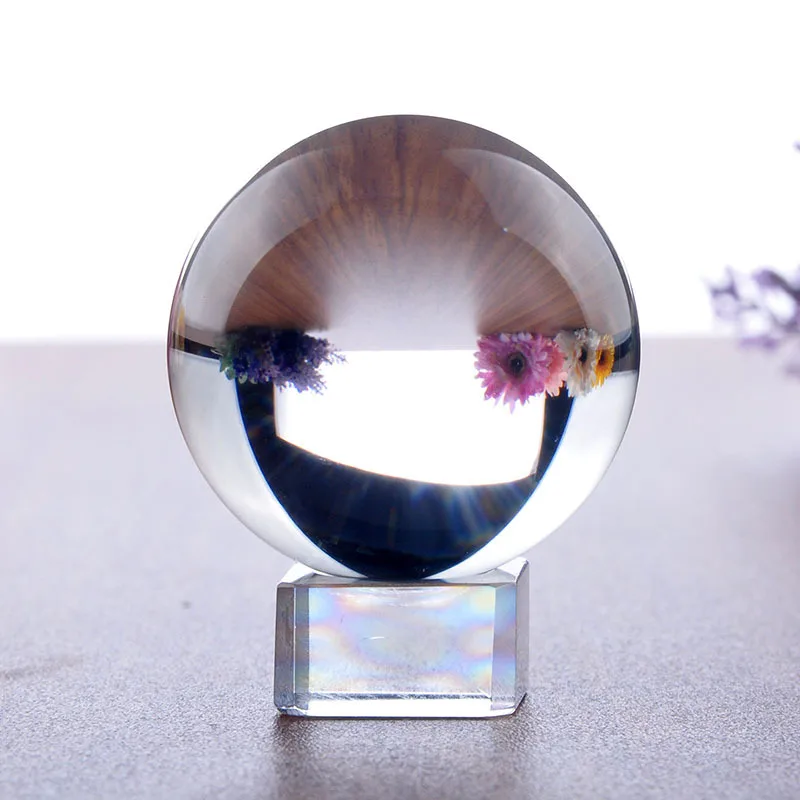 H&D 60mm Clear Healing Crystal Glass Ball Quartz Spheres Photography Balls Crystal Feng Shui Craft Decor with Free Stand
H&D 60mm Clear Healing Crystal Glass Ball Quartz Spheres Photography Balls Crystal Feng Shui Craft Decor with Free Stand