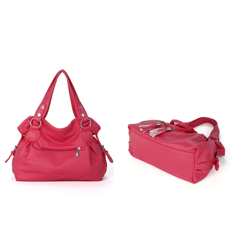 women leather handbag Casual Tote Bag Female Large Shoulder Bags High Quality big Leather bags With Tassel Sac a main top handle
women leather handbag Casual Tote Bag Female Large Shoulder Bags High Quality big Leather bags With Tassel Sac a main top handle